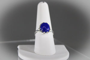Blue Lapis Howlite Ring